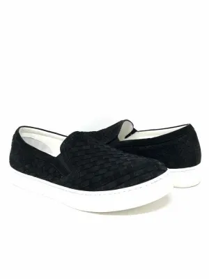 M. Gemi Black Slip-On woven Size 41/11 Sneakers