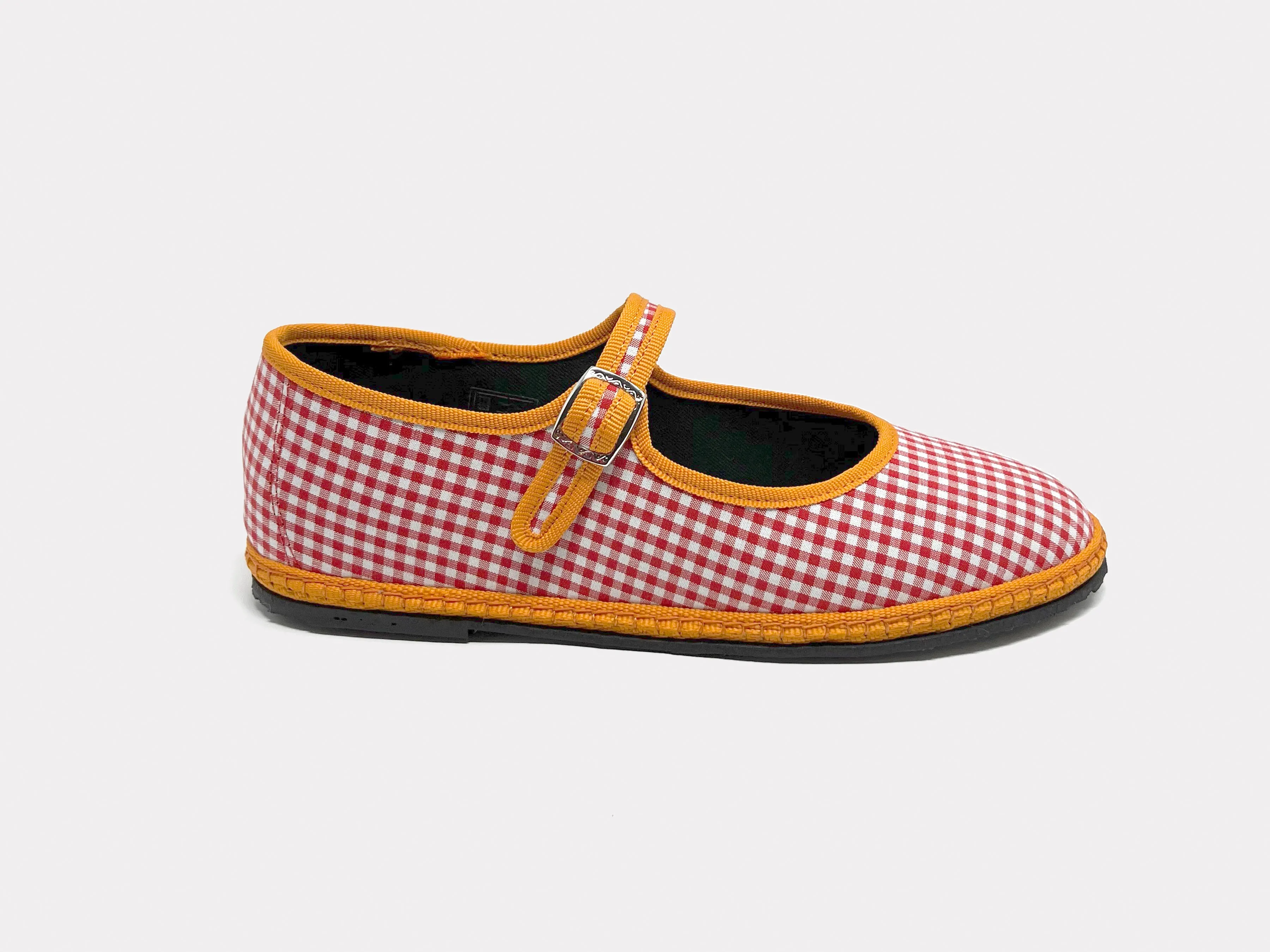 Mary Jane Furlane Red Gingham