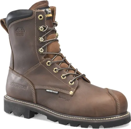 'Matterhorn' Men’s 8” Corvus EH WP Comp Toe - Brown