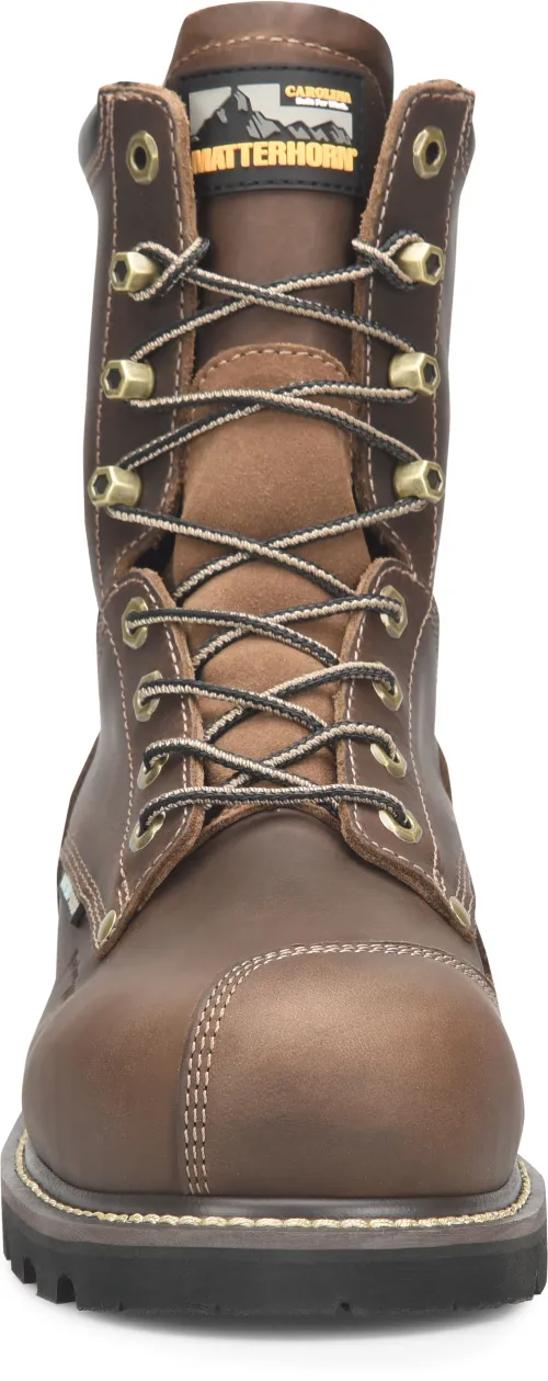 'Matterhorn' Men’s 8” Corvus EH WP Comp Toe - Brown