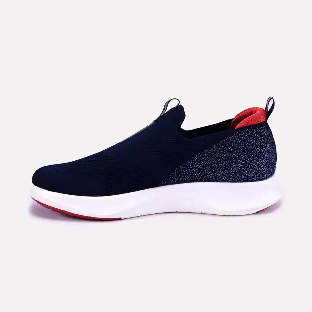 Max Blue Slip On Sneakers 0120365