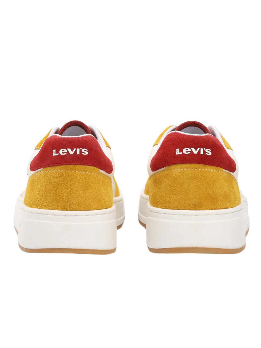 Men's Mustard Colorblock Sneakers