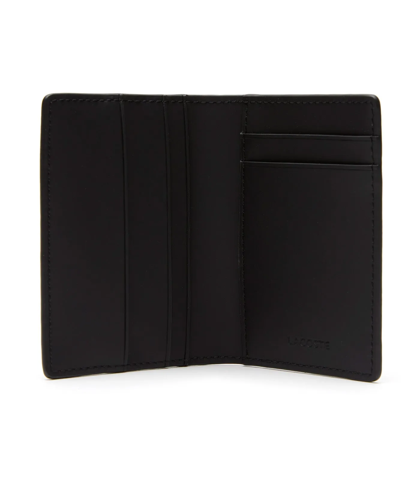 Men's The Blend Monogram Print Vertical Card Holder Monogram Noir Gris