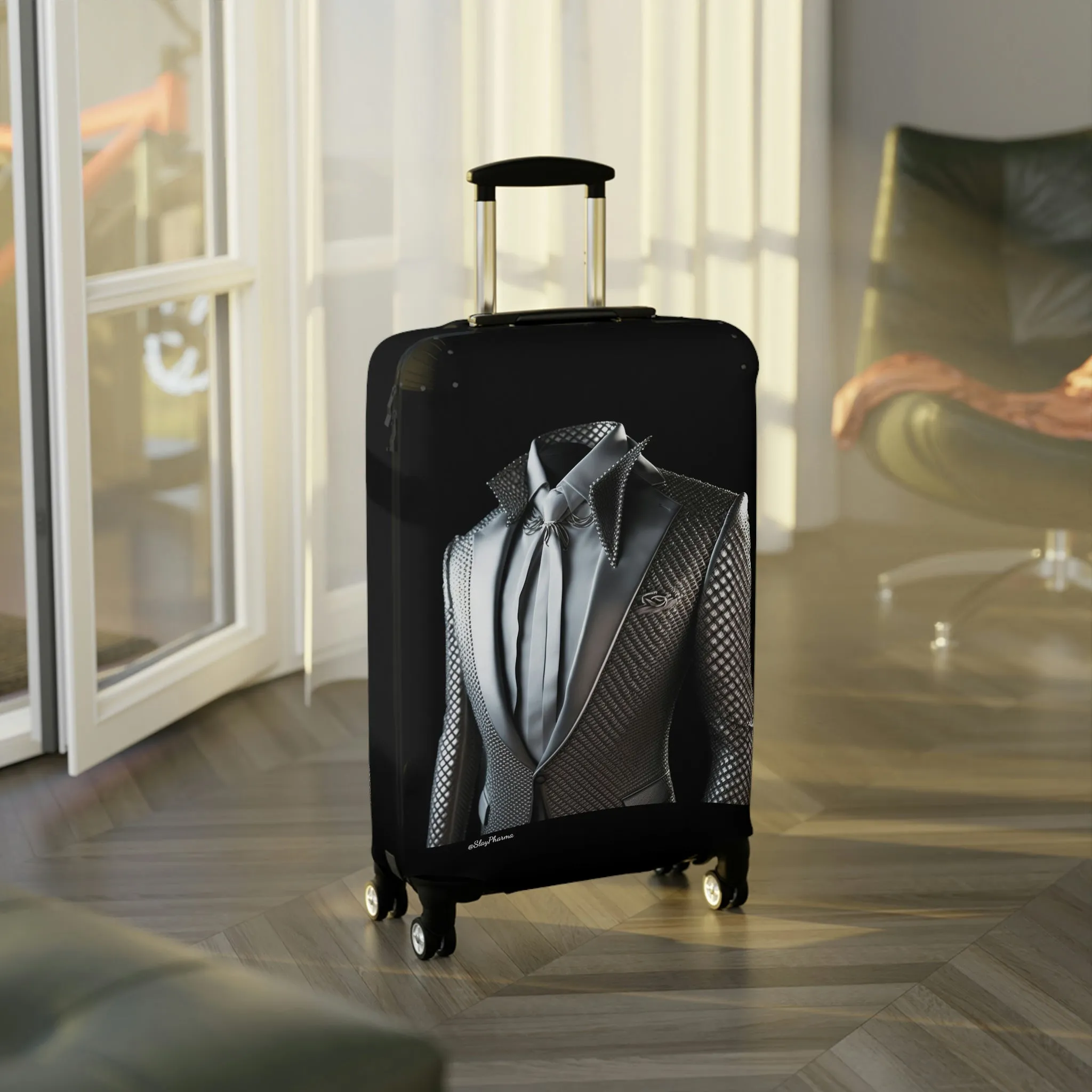 Million Dollar Suit Luggage Cover