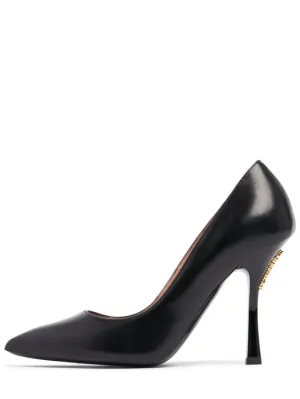 Moschino   100mm Leather pumps 