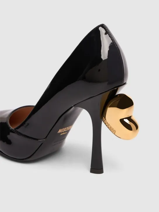 Moschino   100mm Patent leather pumps 