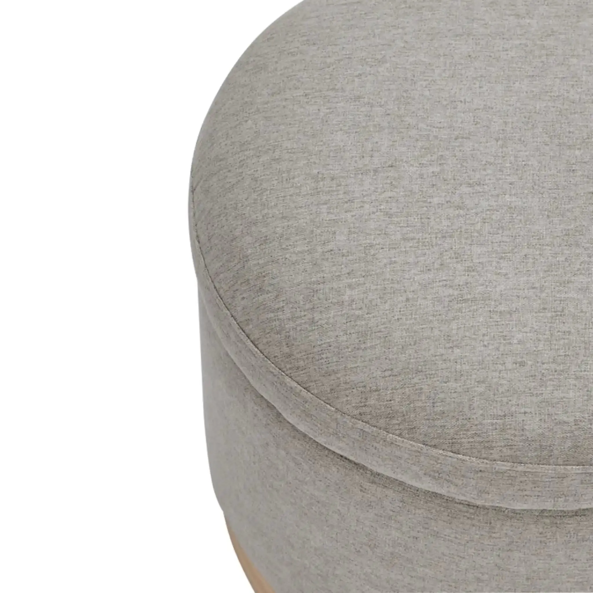 Naka Storage Ottoman | Grey Eco-Weave