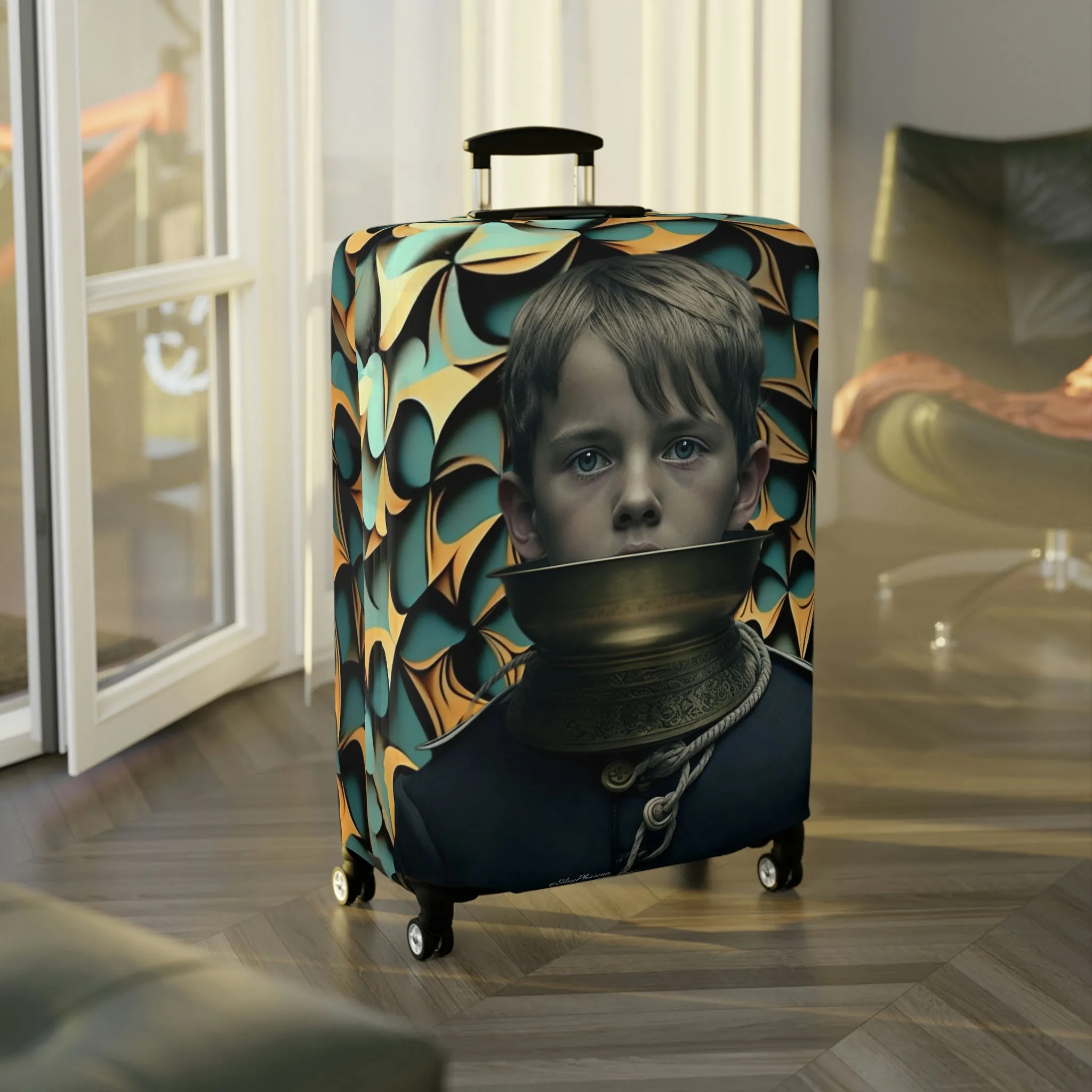 Never Stop Scrolling Luggage Cover