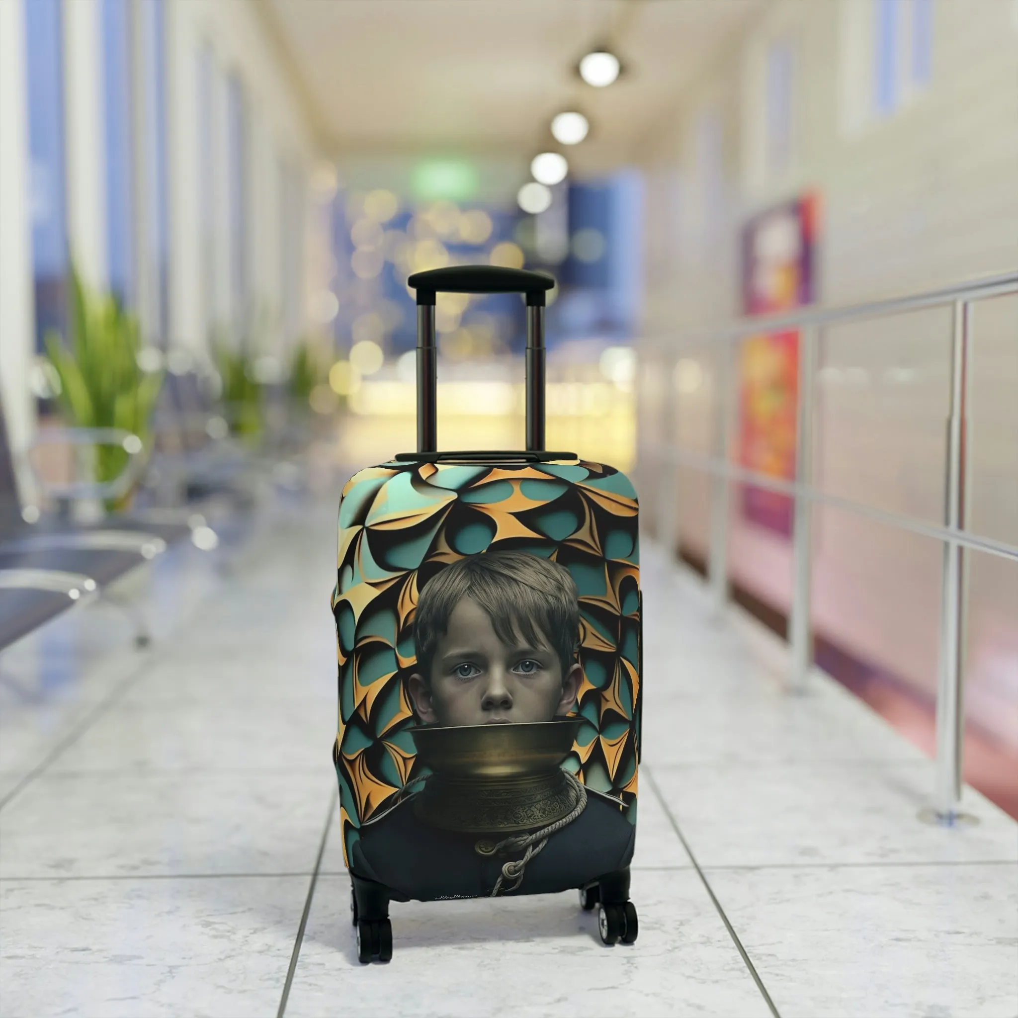 Never Stop Scrolling Luggage Cover