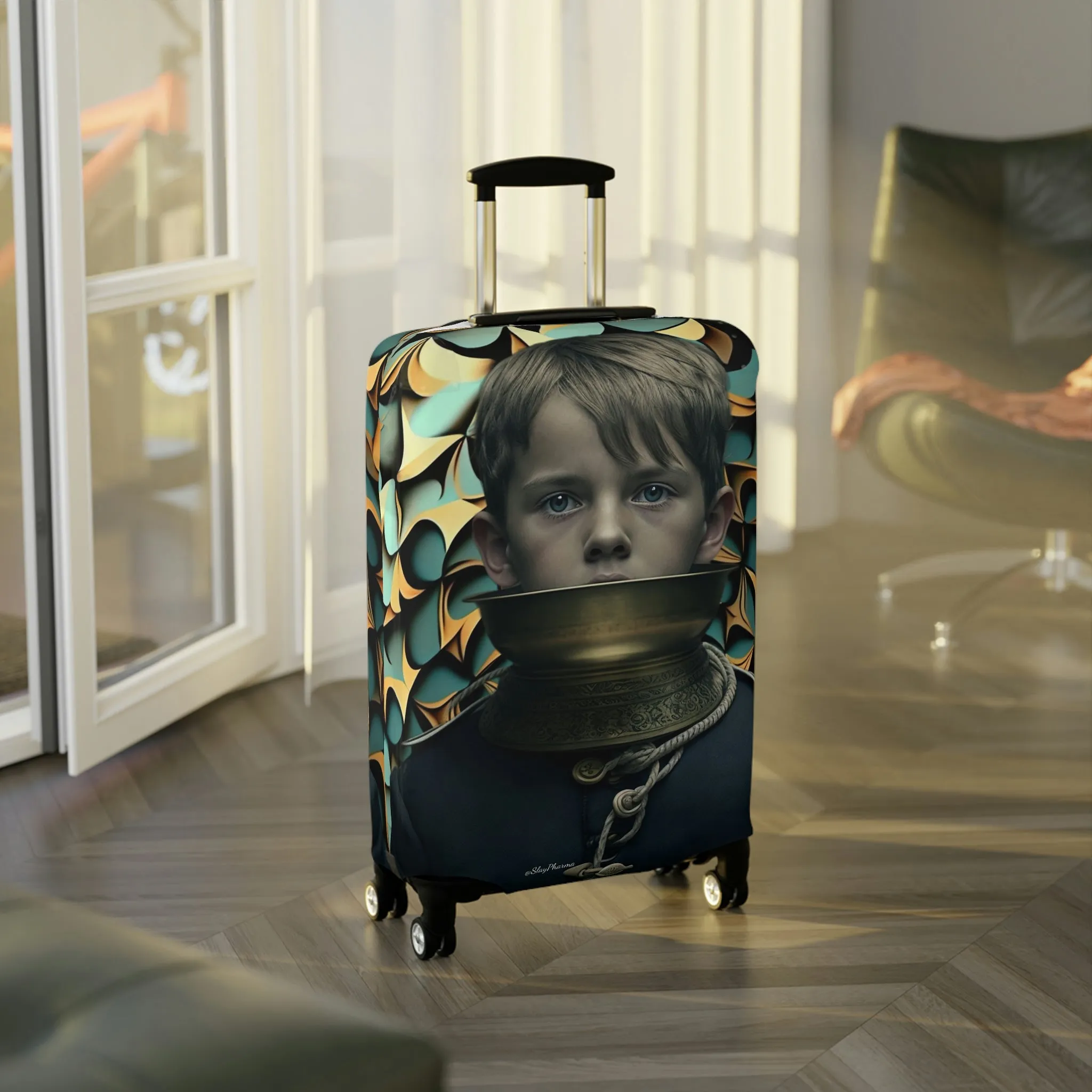 Never Stop Scrolling Luggage Cover