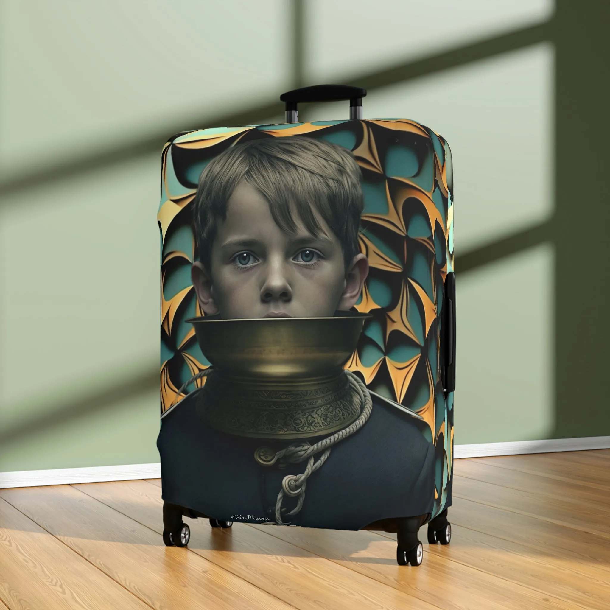 Never Stop Scrolling Luggage Cover