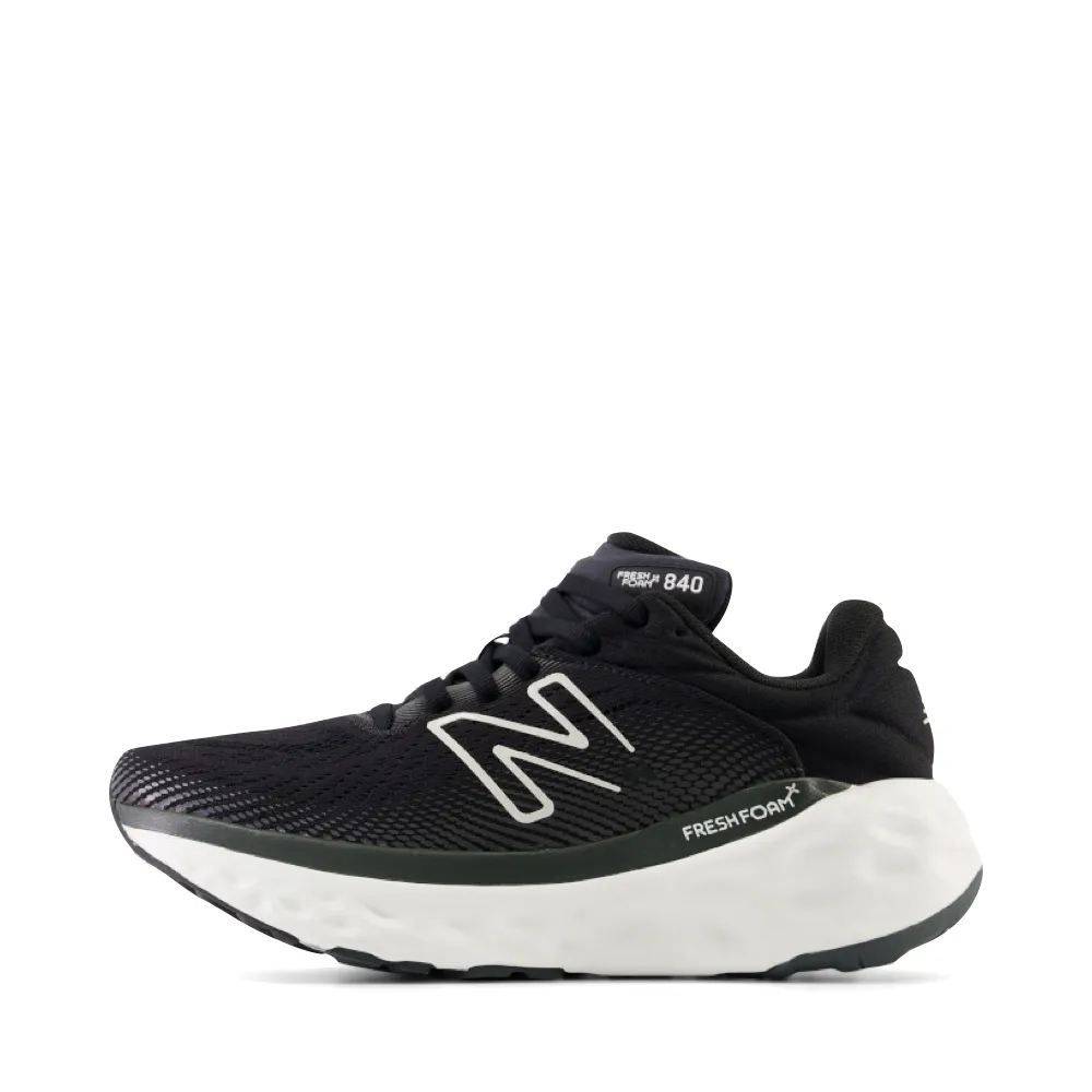 New Balance Women's Fresh Foam X 840v1 Sneaker in Black with Magnet