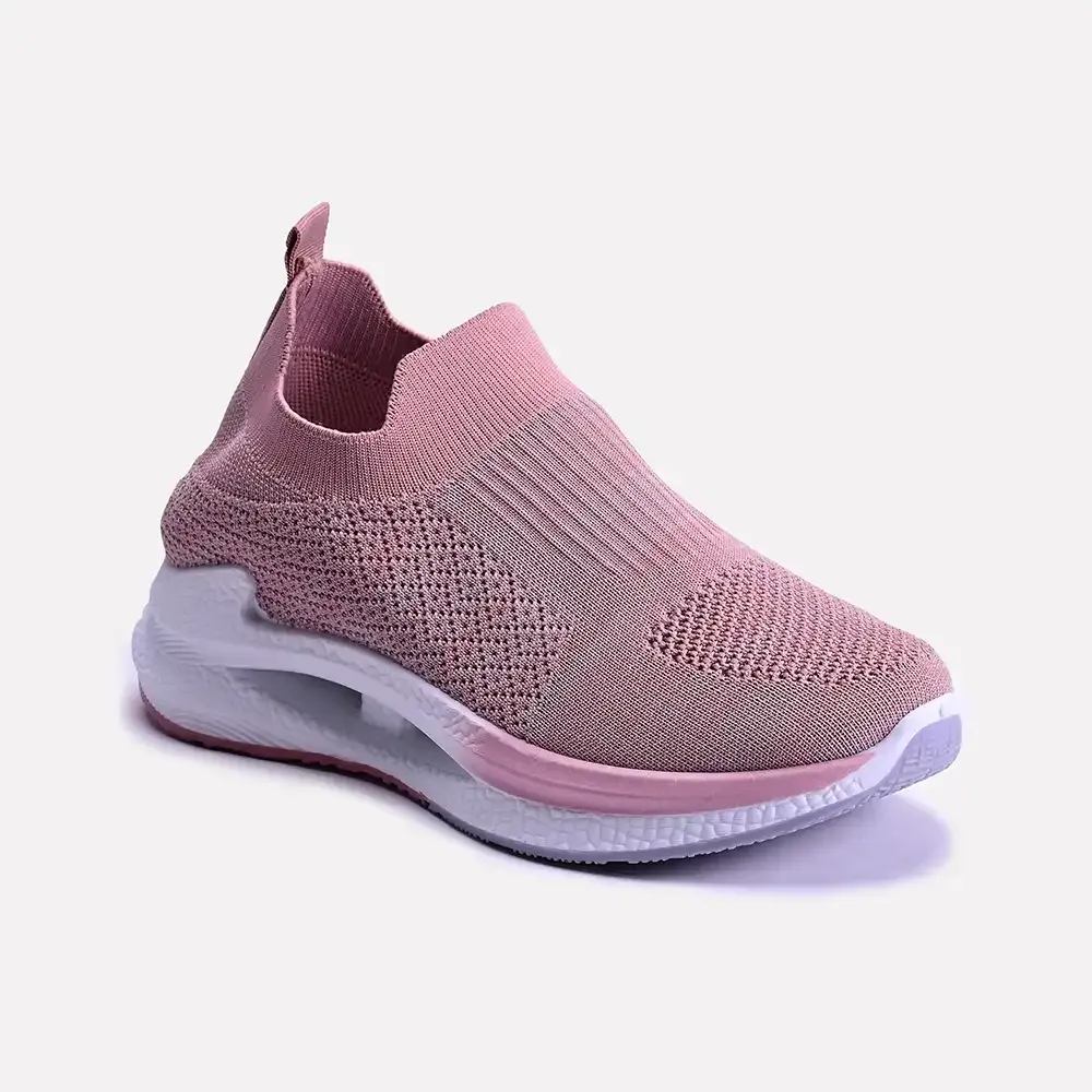 Nicole Pink Slip On Sneakers 0440687