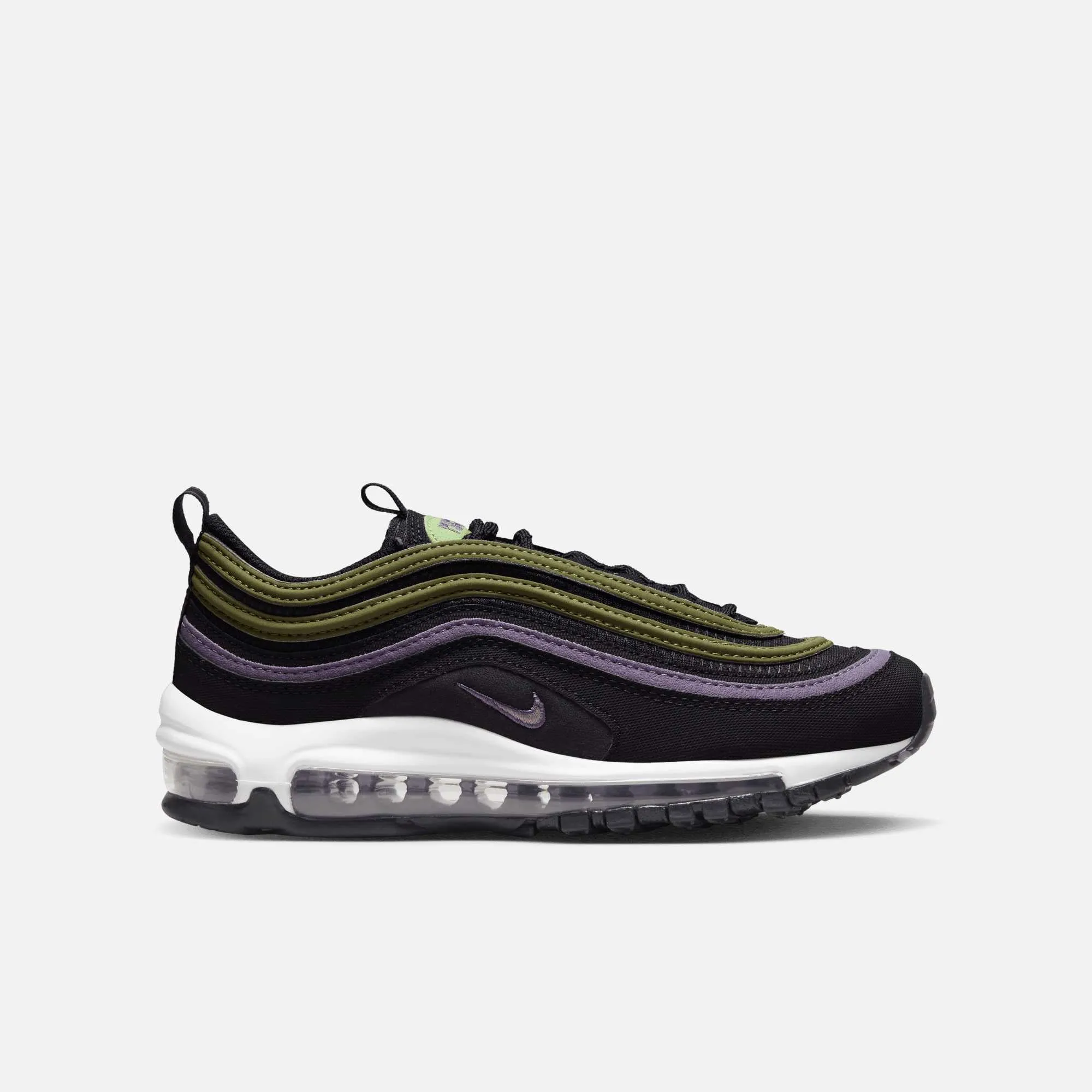 Nike Air Max 97 (GS) Black Purple Green