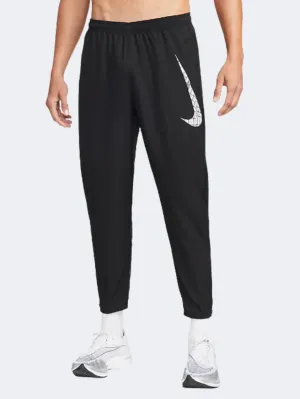 Nike Dri-Fit Division Challenger Men Running Pant Black/White