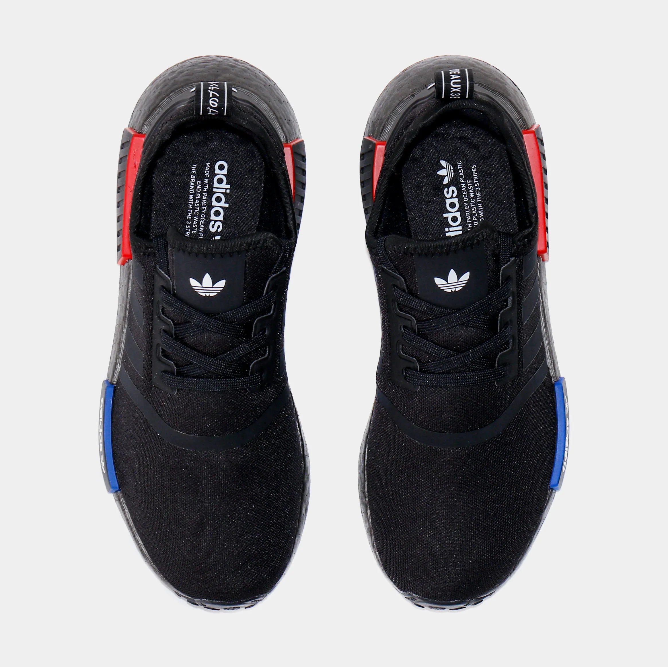 NMD R1 Grade School Lifestyle Shoes (Black)