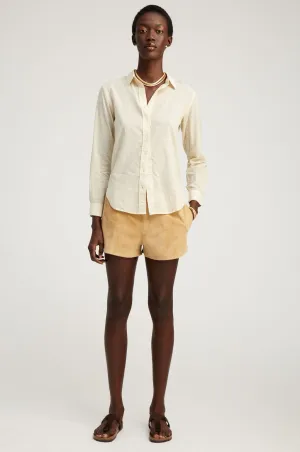 Noix Suede Slip On Shorts