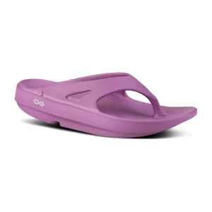 OOFOS Unisex OOriginal Sandal in Plum