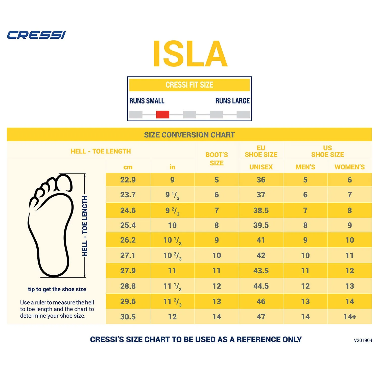 Open Box Cressi 5mm ISLA With Soles Boots-14