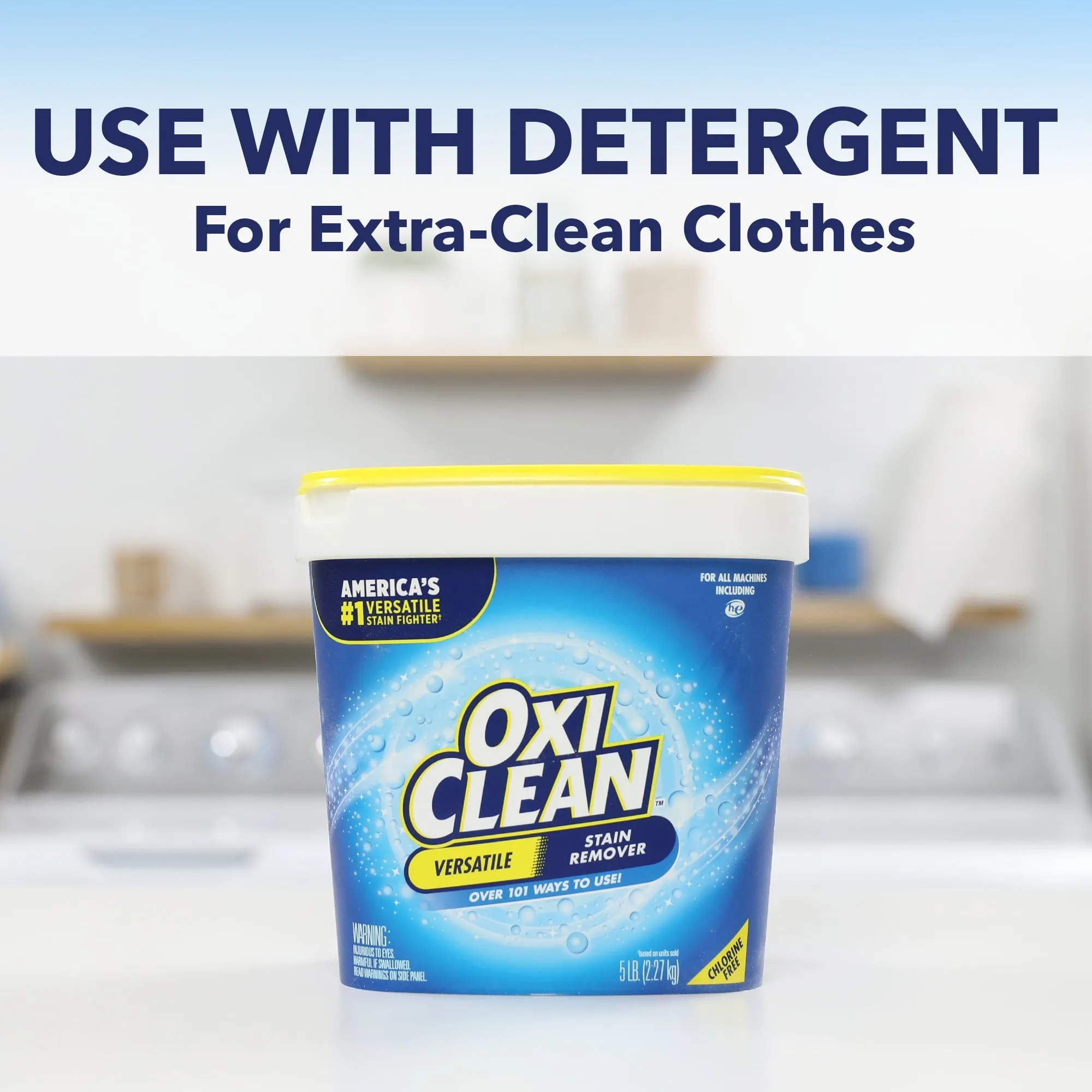 OxiClean Versatile Stain Remover Powder, 5 lb