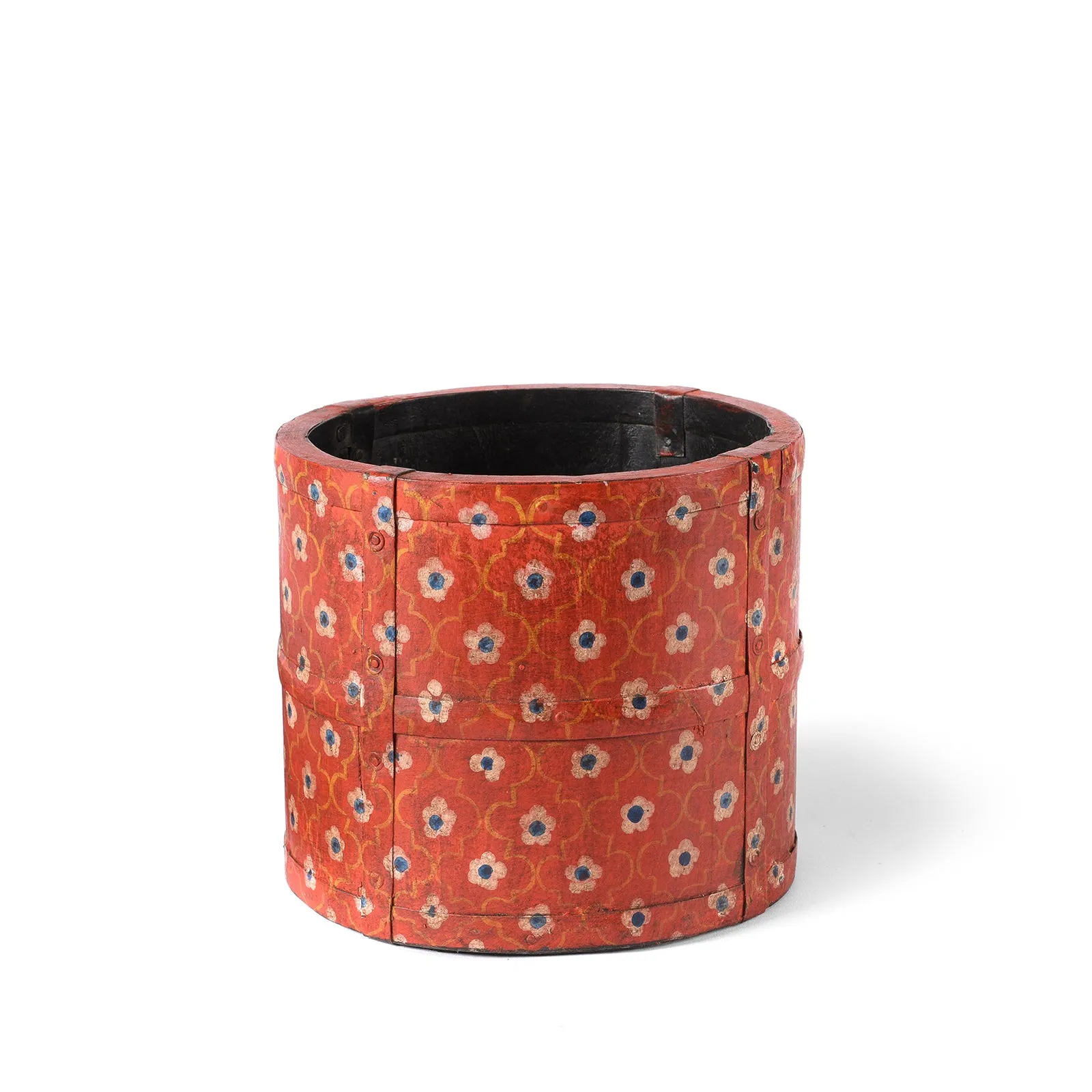 Painted Grain Measure Planter - Jain Red