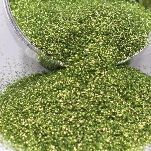 Peridot Extra Fine Glitter, Shiny Metallic Glitter, Polyester Glitter - 1oz/30g