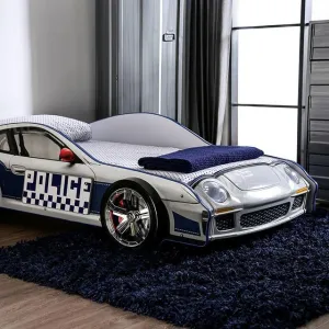 POLICE CAR Twin Bed, Blue