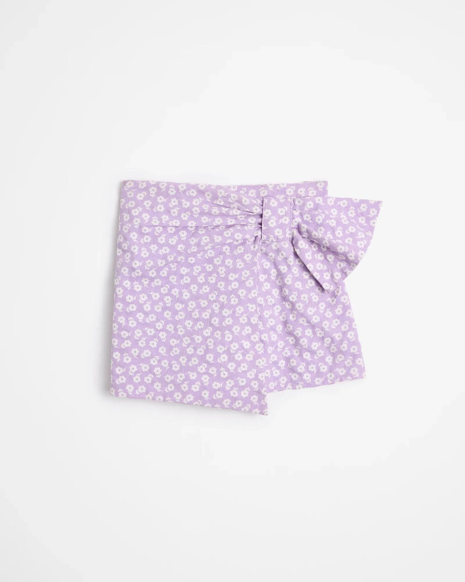 popular  Floral Bow Front Skort