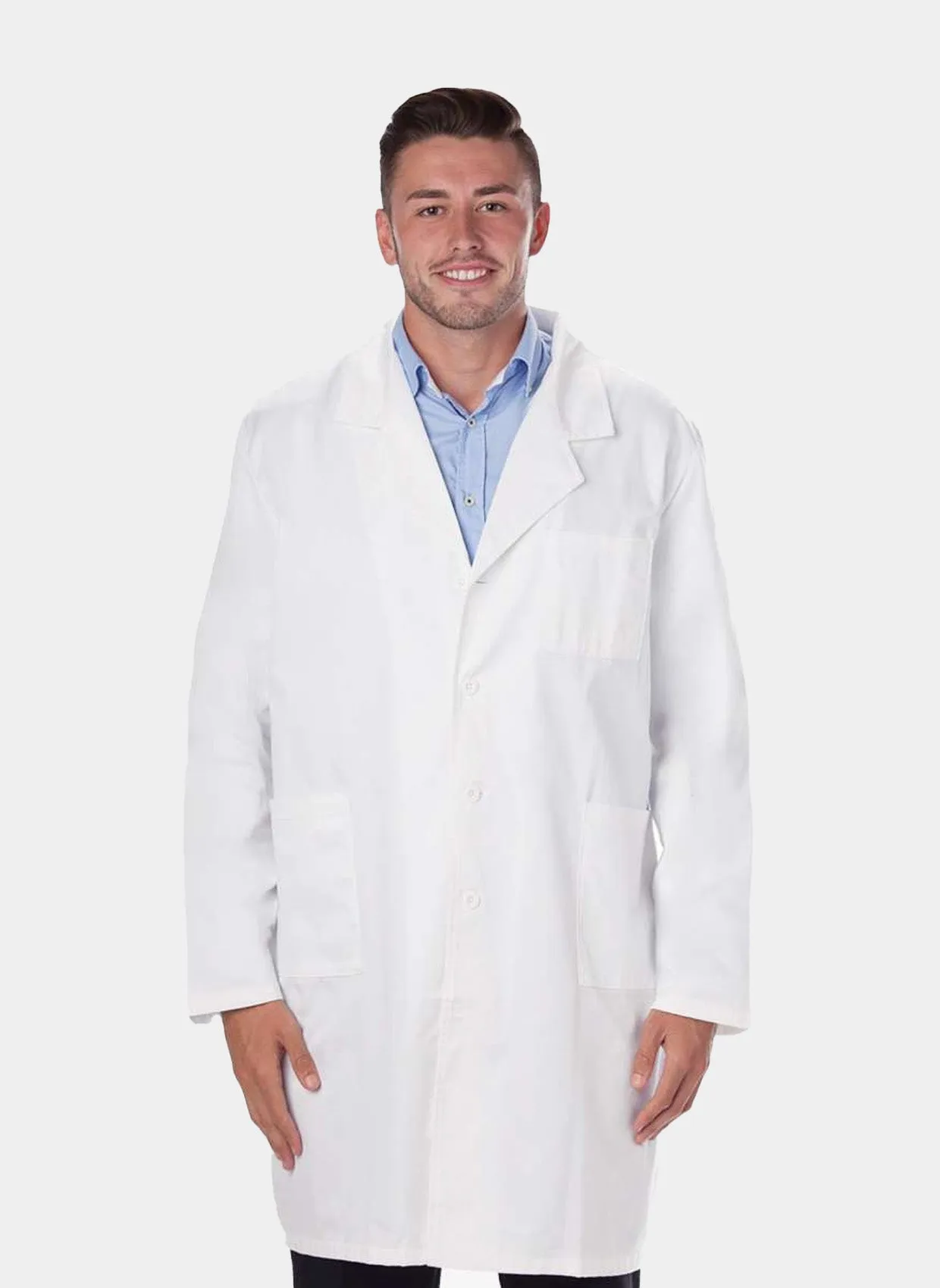 Prestige White Unisex Lab Coat