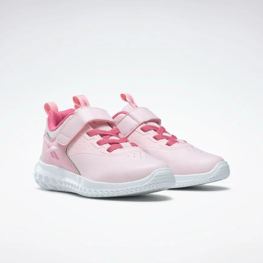 Reebok Rush Runner 4 Ps-Girls Running Shoes Pink