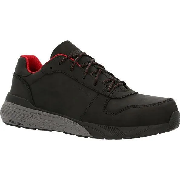 Rocky Men’s Industrial Athletix Composite Toe Black Work Shoe RKK0367