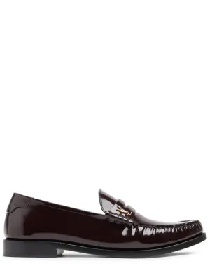 Saint Laurent   15mm Le Loafer leather mocassins 