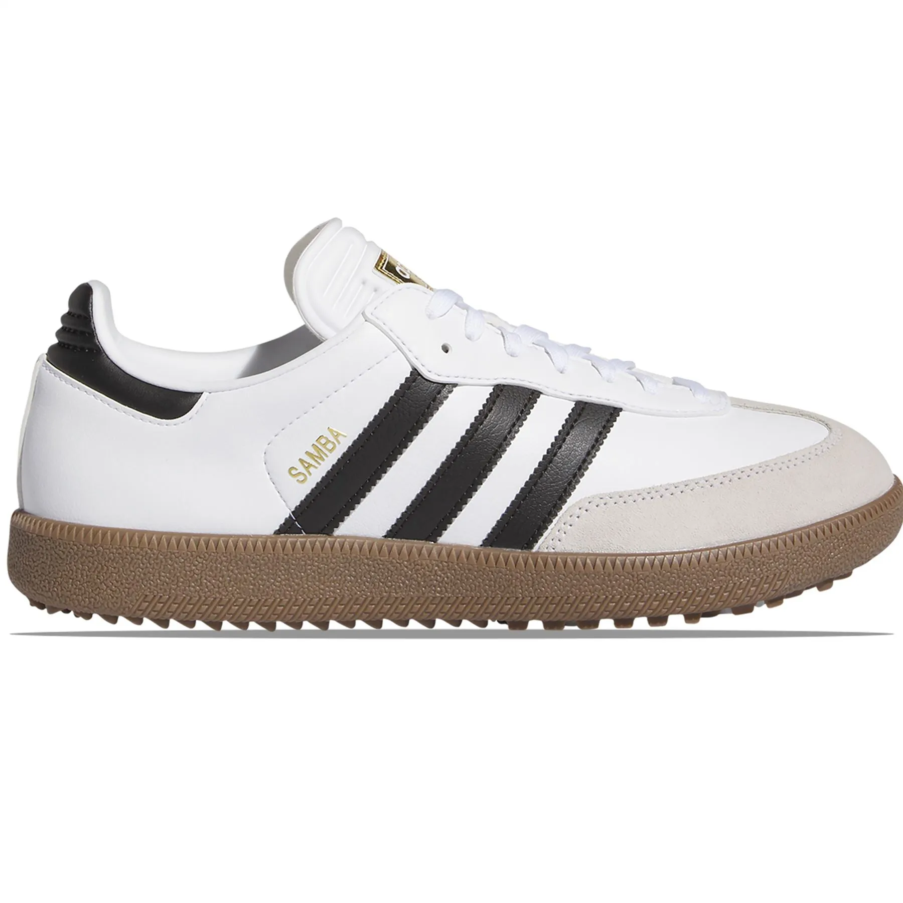 Samba Spikeless Golf Shoes White/Black - 2024