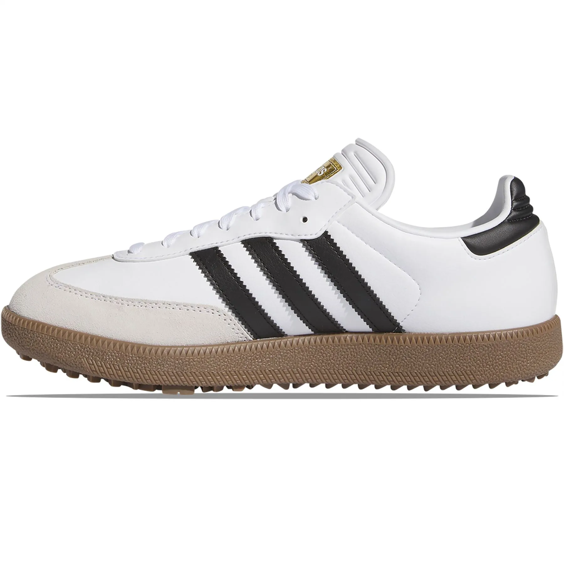 Samba Spikeless Golf Shoes White/Black - 2024