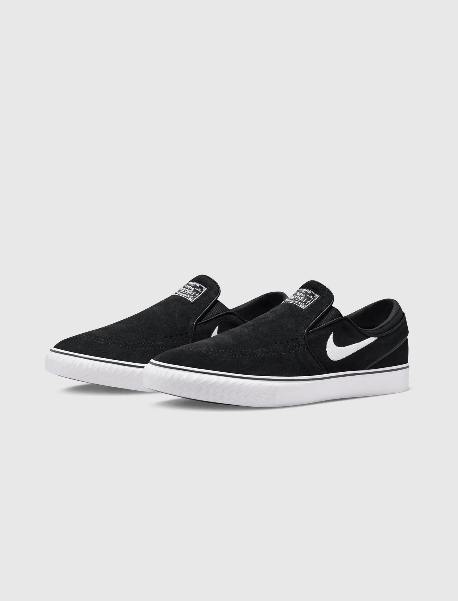 SB JANOSKI  SLIP "BLACK/WHITE"