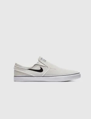 SB JANOSKI  SLIP "WHITE/BLACK"