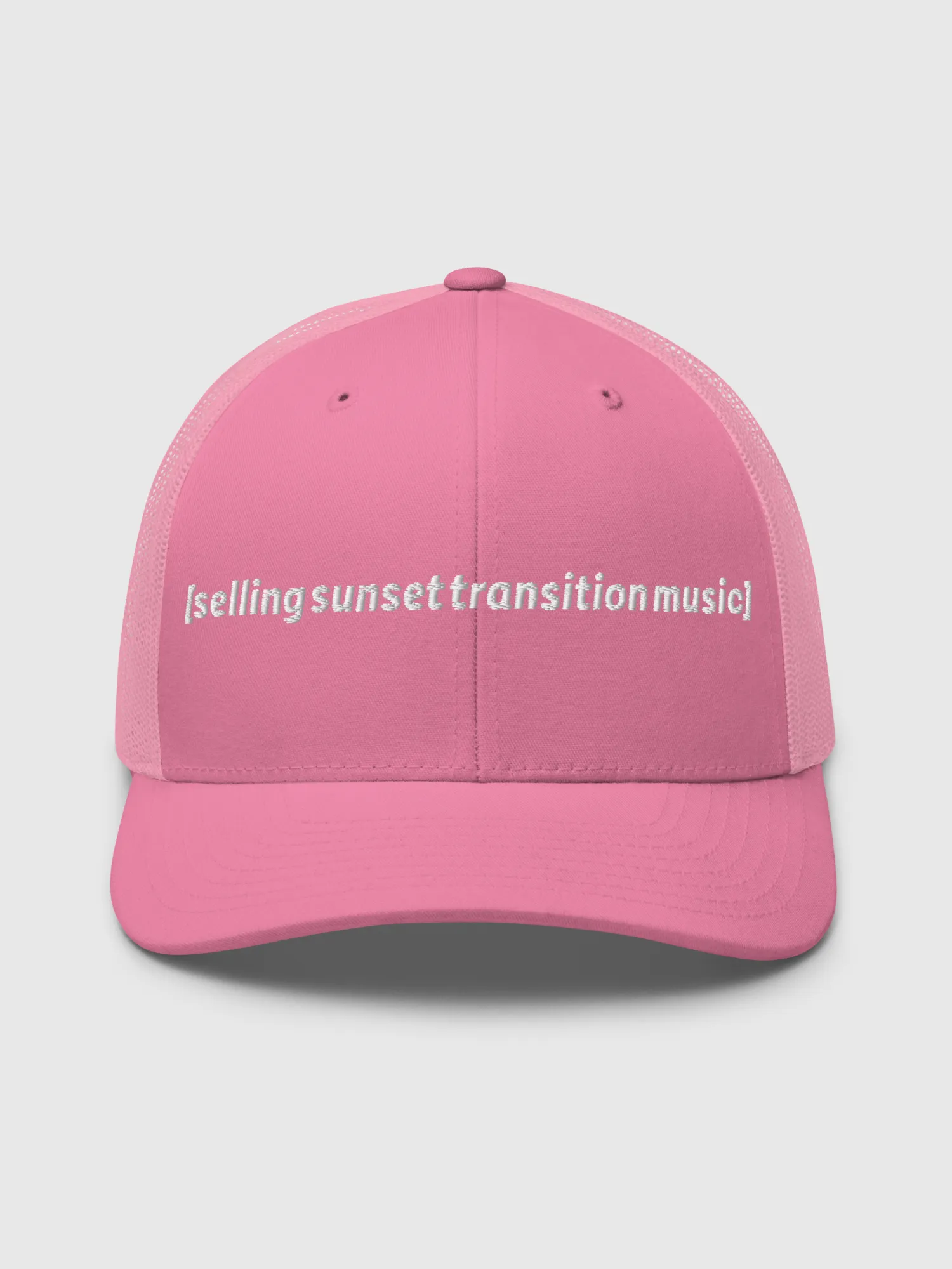 Selling Sunset Transition Music Trucker Hat