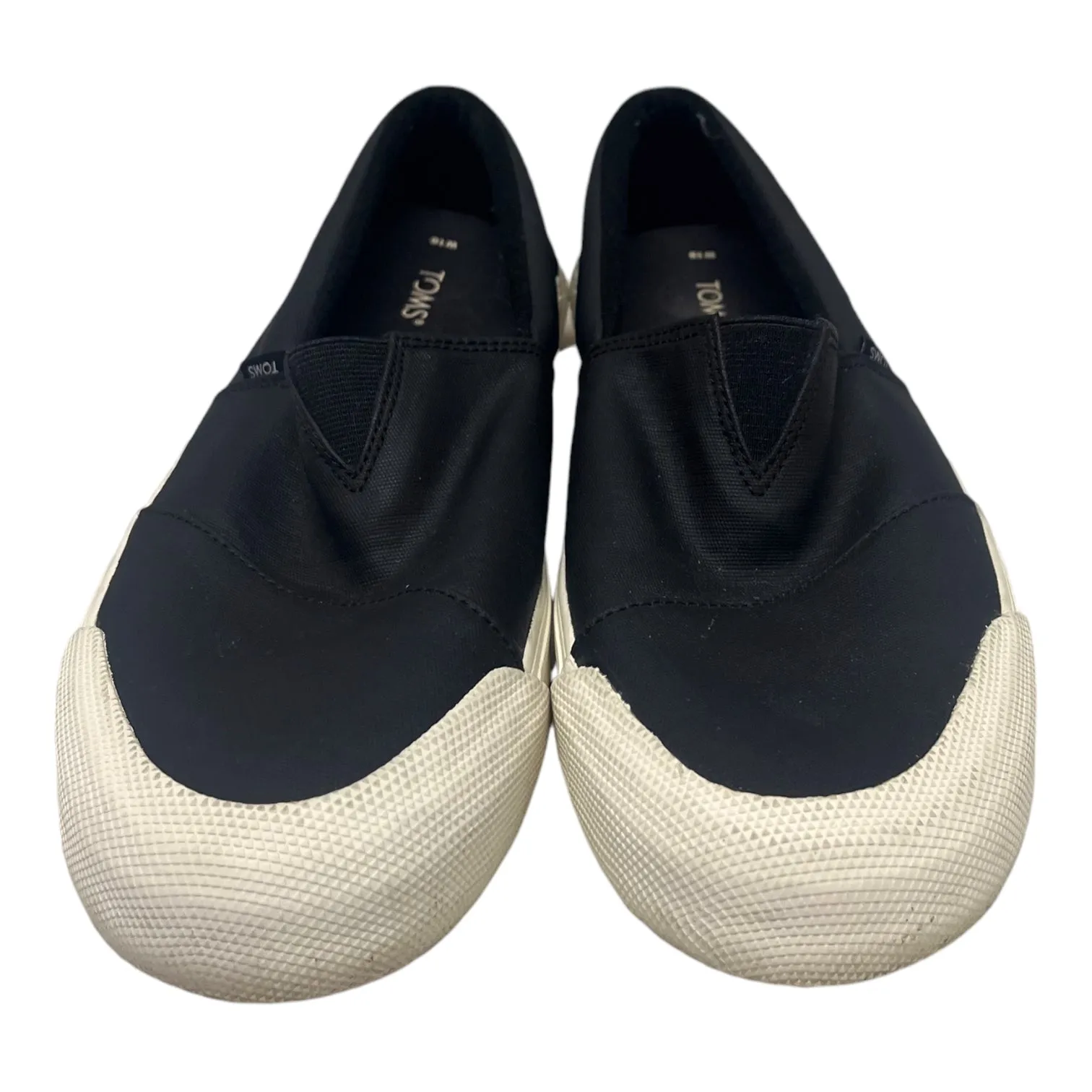 Shoes Sneakers By Toms In Black, Size:10