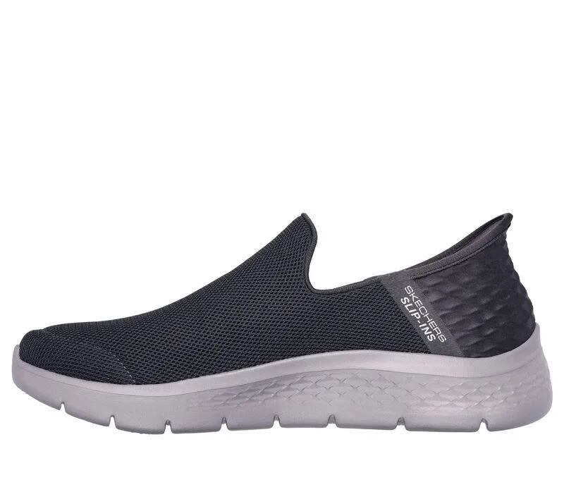 Skechers Mens Slip-ins Go Walk Flex No Hands Dark Grey