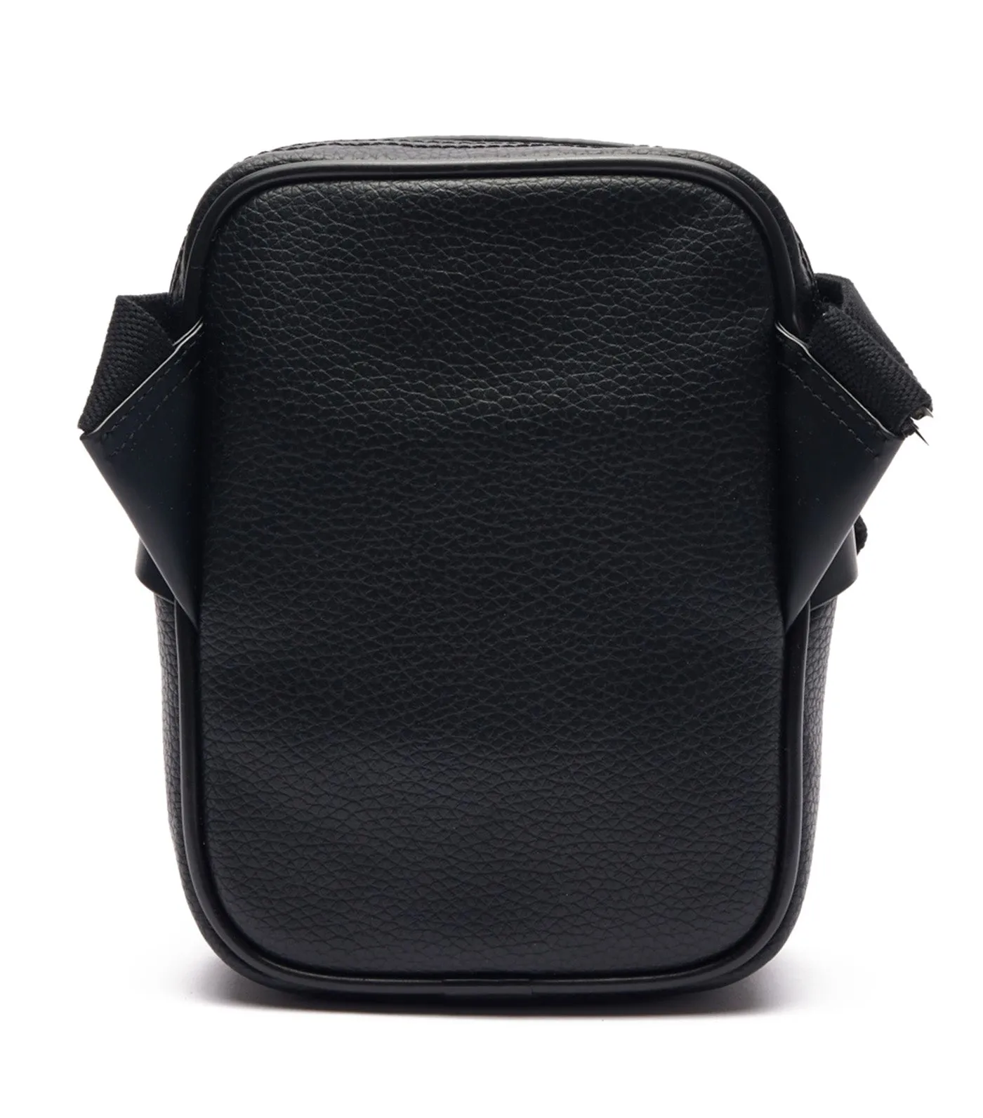 Small Angy Grain Shoulder Bag Noir