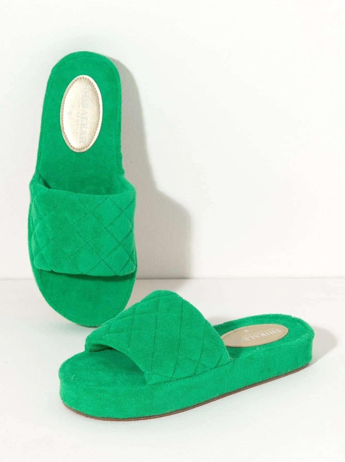 Sol Terry Pool Slides | Green