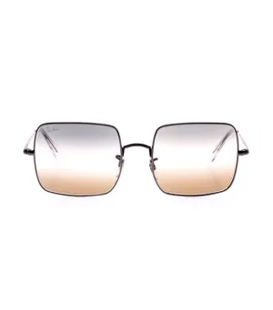 Square Sunglasses Clear Gray/Brown Gradient