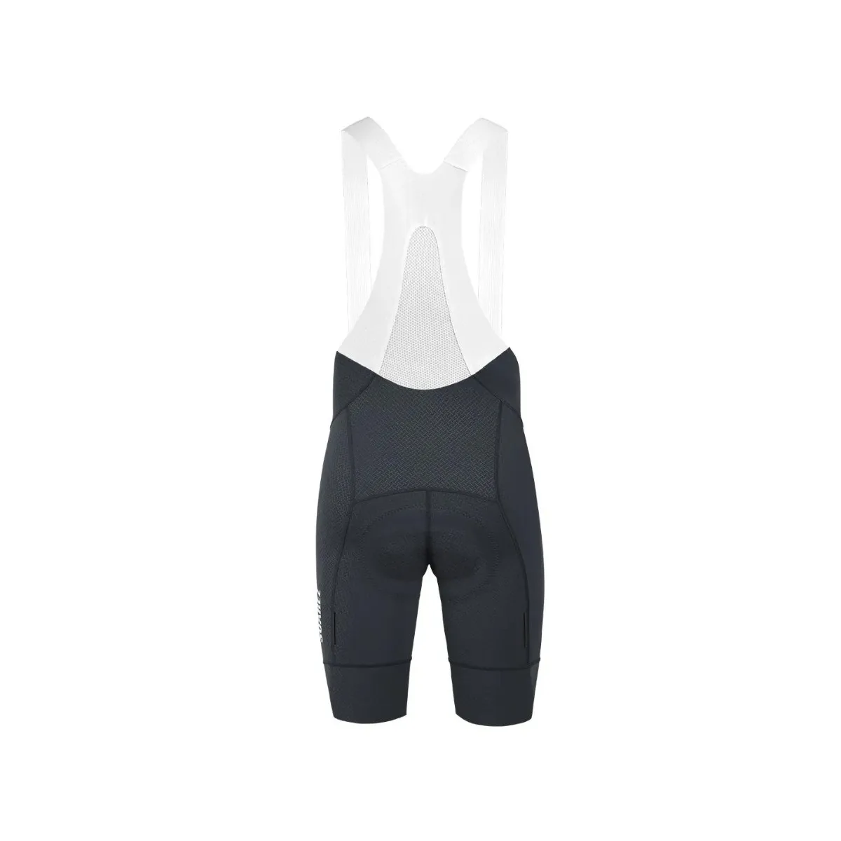 SUAREZ Pro Hard 2.3 Bib Shorts White Grey