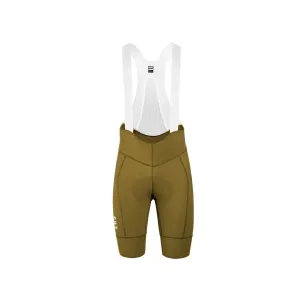 SUAREZ Pro Hard 2.3 Bib Shorts White Mustard