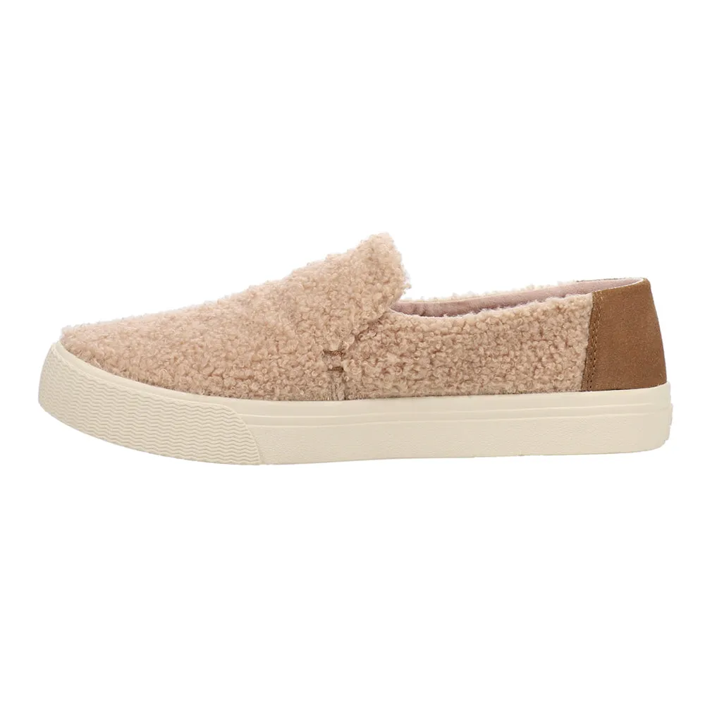 Sunset Faux Shearling Slip On Sneakers