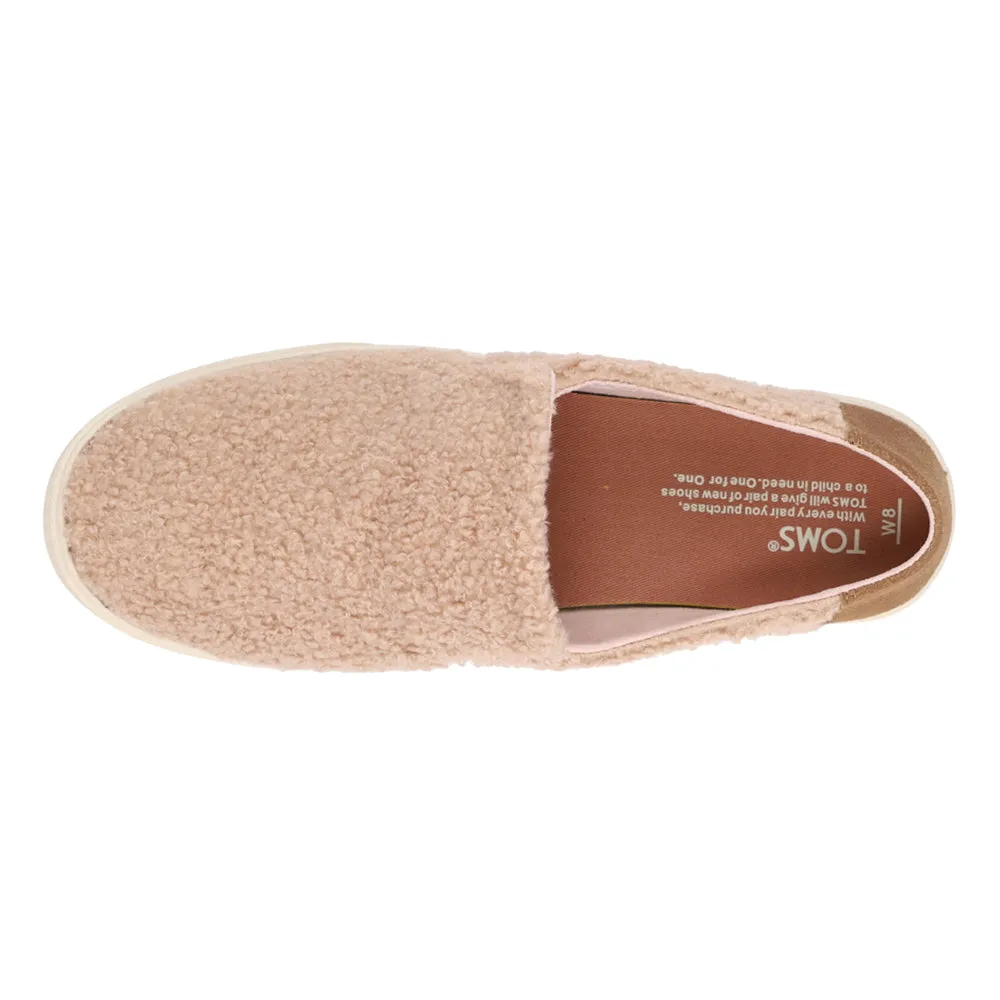 Sunset Faux Shearling Slip On Sneakers