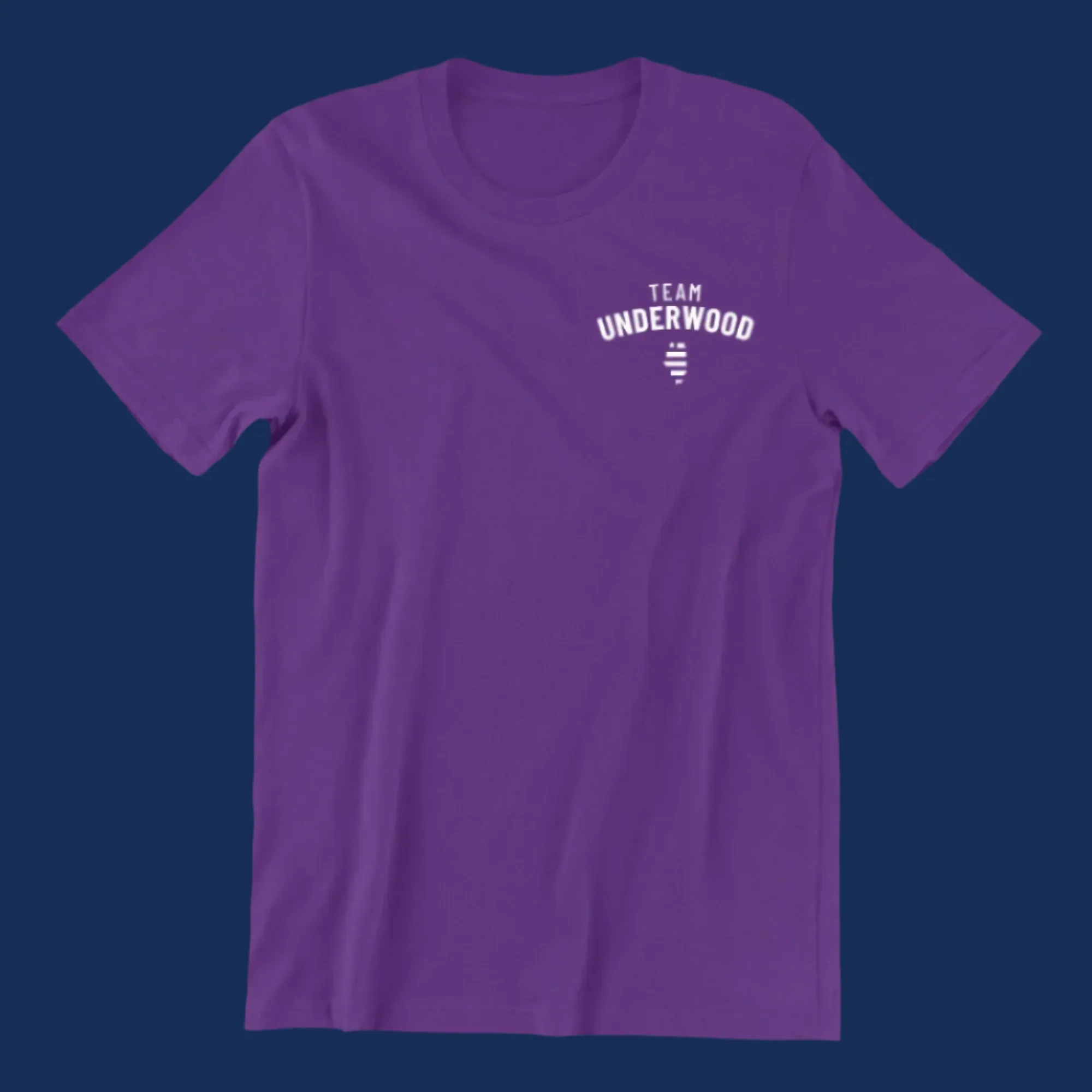 Team Underwood Purple Tee