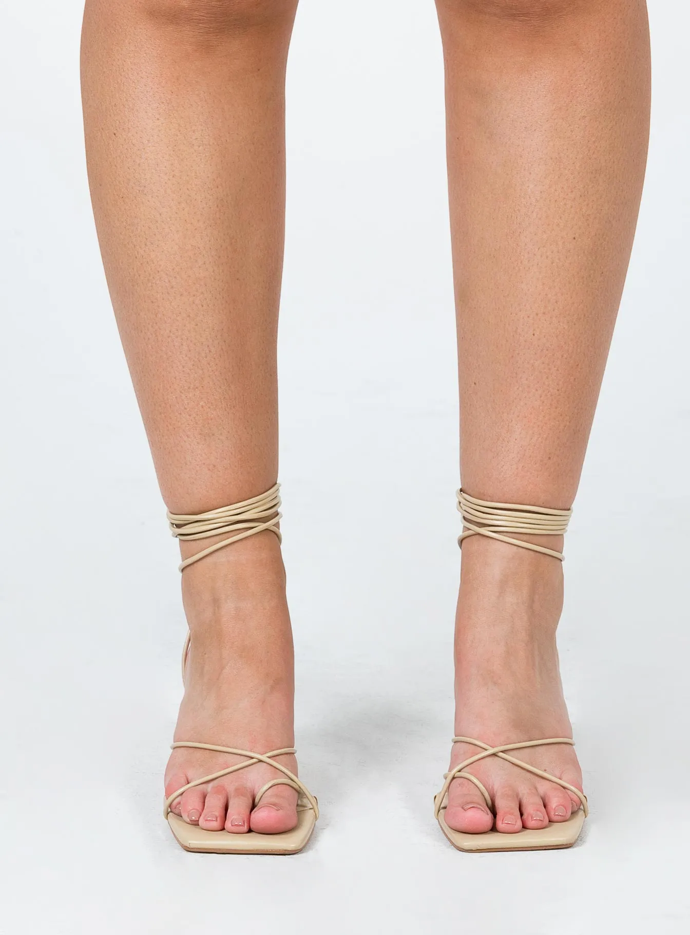 The Calile Heels Beige