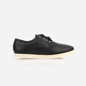 The Eyelet Sneaker Black with Black