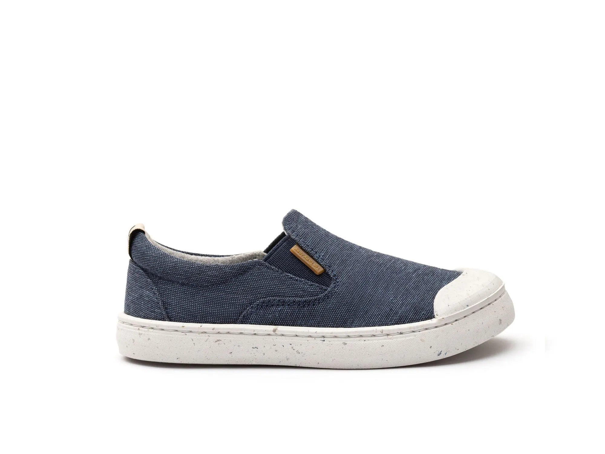 Tip Toey Joey KIDS SNEAKERS SLIP GREEN - BLUE ECO CANVAS